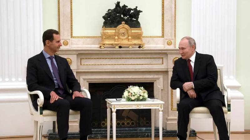 Rusya Devlet Başkanı Putin ve Suriye Devlet Başkanı Esad, Kremlin’de bir araya geldi