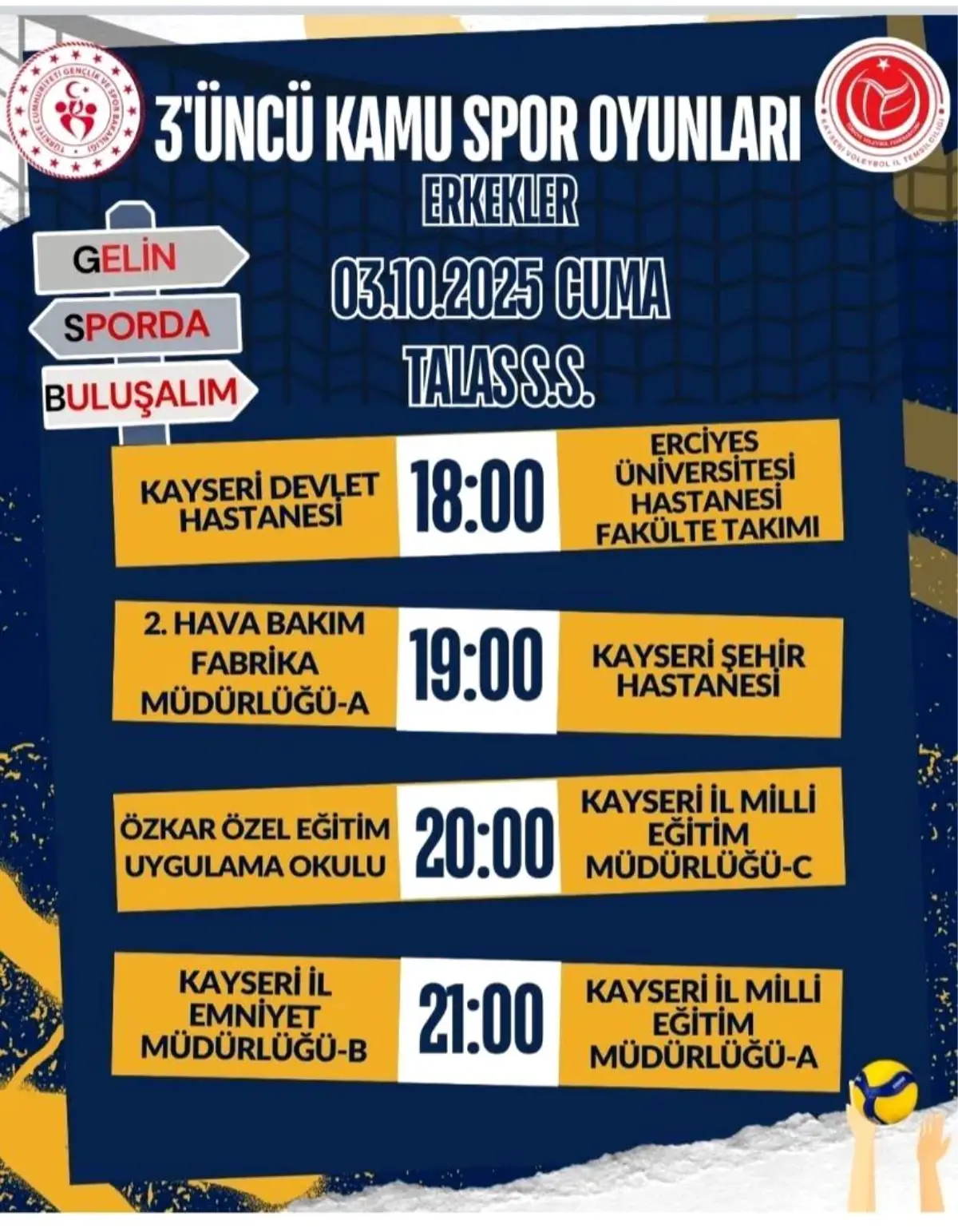 kayseride voleybol turnuvasi basliyor 2qZx5wr7
