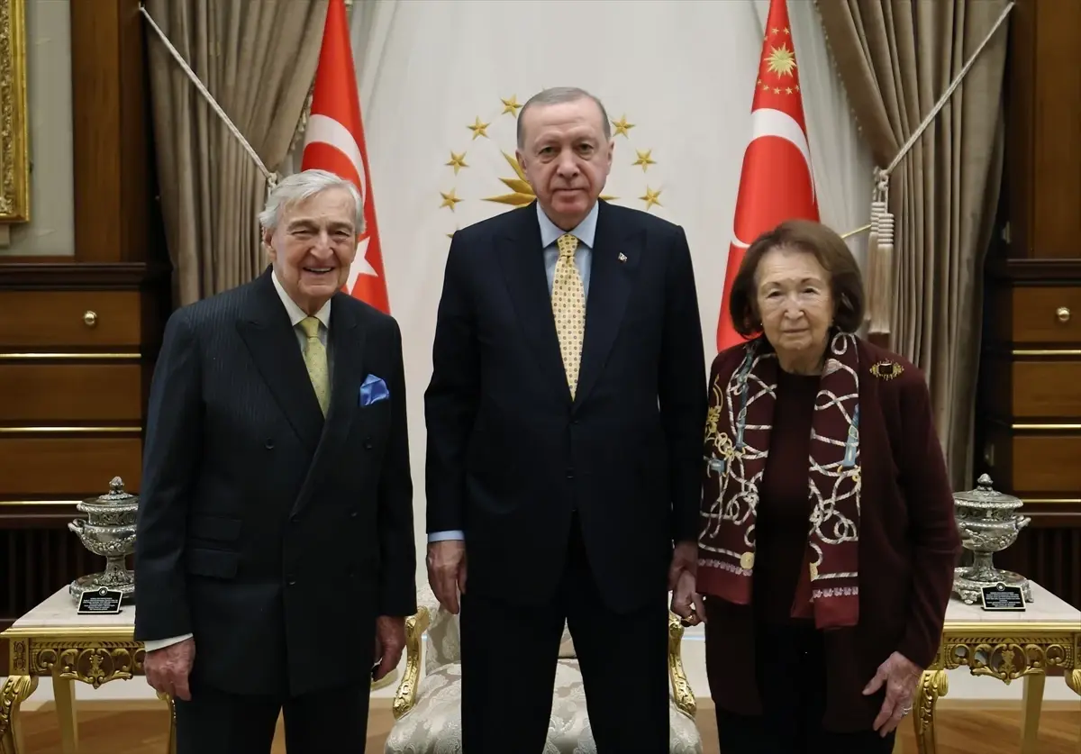 Erdoğan, Koç Ailesi Üyelerini Kabul Etti