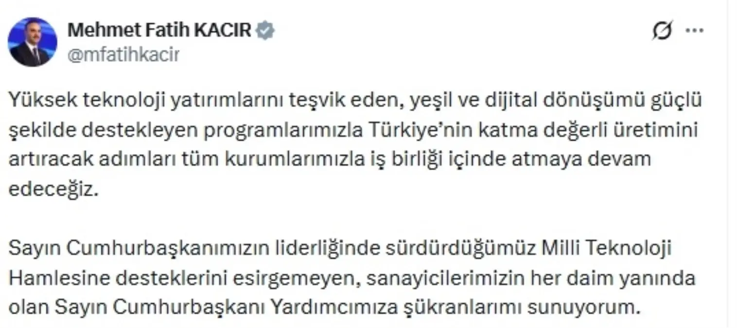 Yüksek Teknoloji Yatırımları İçin Adımlar