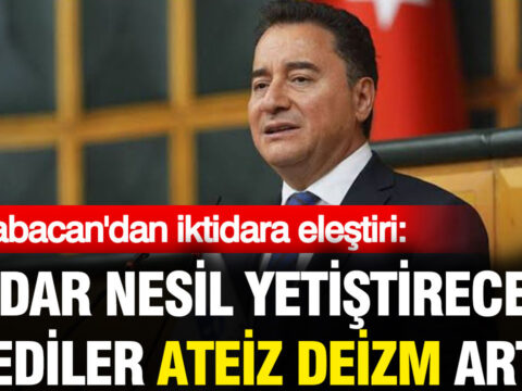 Ali babacandan sert elestiri dindar nesil yetistirecegiz dediler ateiz deizm artti GsscLQRG